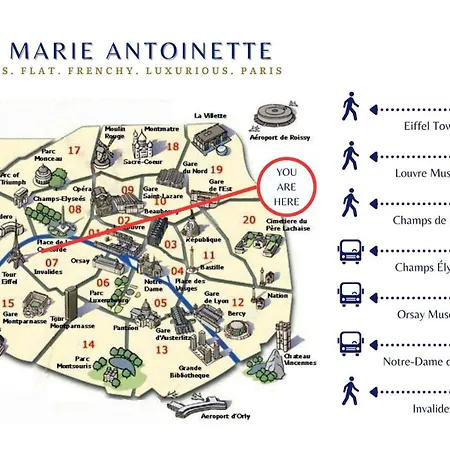Le Marie Antoinette Traditionnel Tour Eiffel *